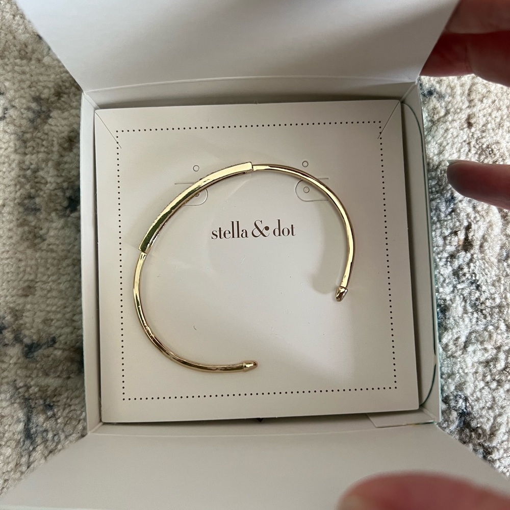 Stella & Dot Pave Rectangle Cuff - image 2